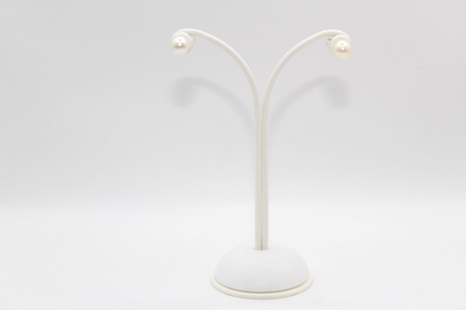 Immagine di Orecchini Perla da Donna in Oro Bianco