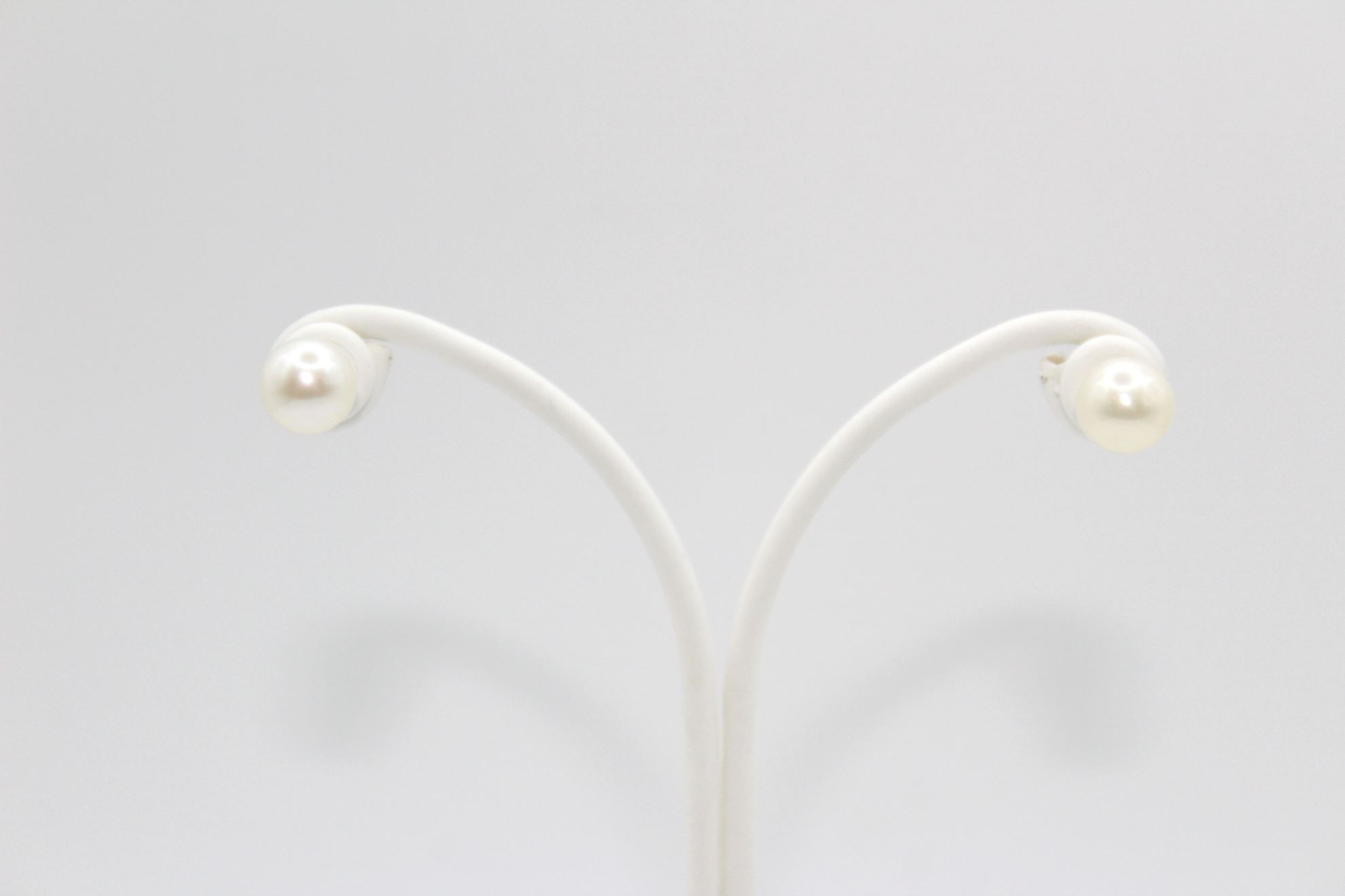 Immagine di Orecchini Perla da Donna in Oro Bianco