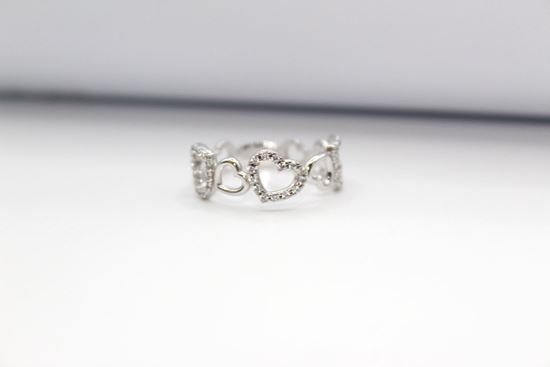 Immagine di Anello Fantasia da Donna in Oro Bianco