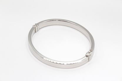 Immagine di Bracciale Rigido in Argento da Uomo e Donna
