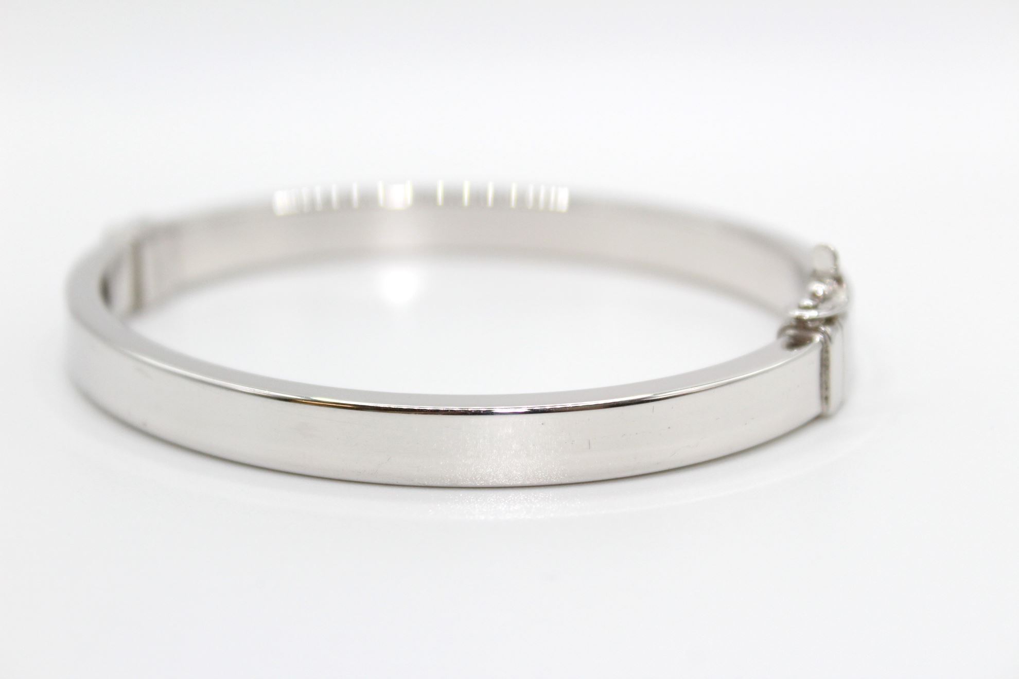 Immagine di Bracciale Rigido in Argento da Uomo e Donna