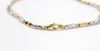 Immagine di Bracciale da Uomo Fantasia Oro Giallo e Bianco