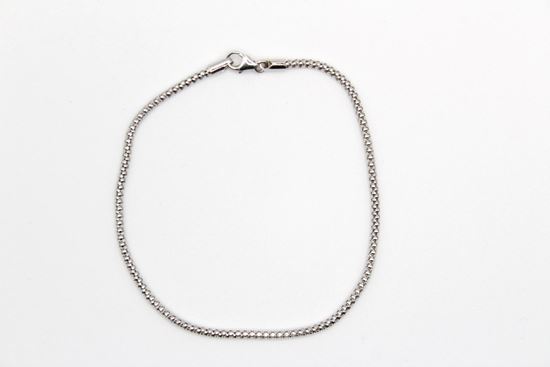 Immagine di Bracciale Fantasia Uomo Donna Oro Bianco