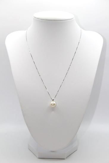 Immagine di Collana Perla da Donna in Oro Bianco