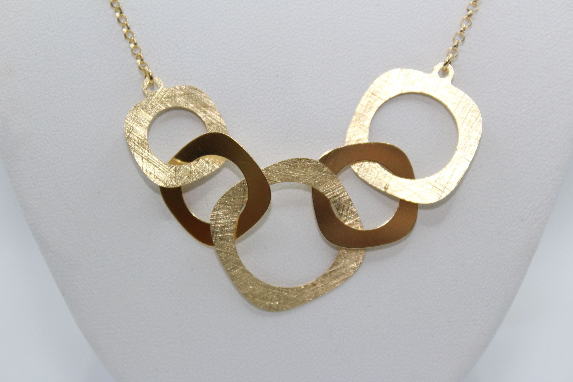Immagine di Collana Lunga in Argento Laminato