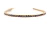 Immagine di Bracciale Tennis in Oro Rosa e Zaffiri